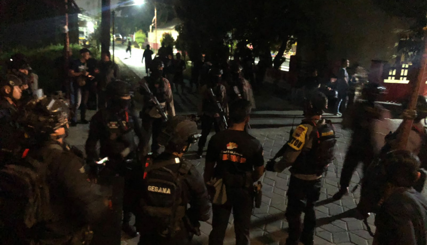 Penangkapan Mantan Napiter di Sukoharjo Diwarnai Perlawanan dan Tembakan